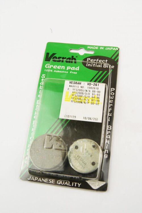 BRAKE PADS VESRAH VD261