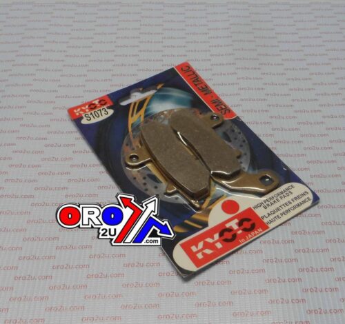 BRAKE PADS STD SEMI-METAL, KYOTO S1073 BLACK (EBC FA157)