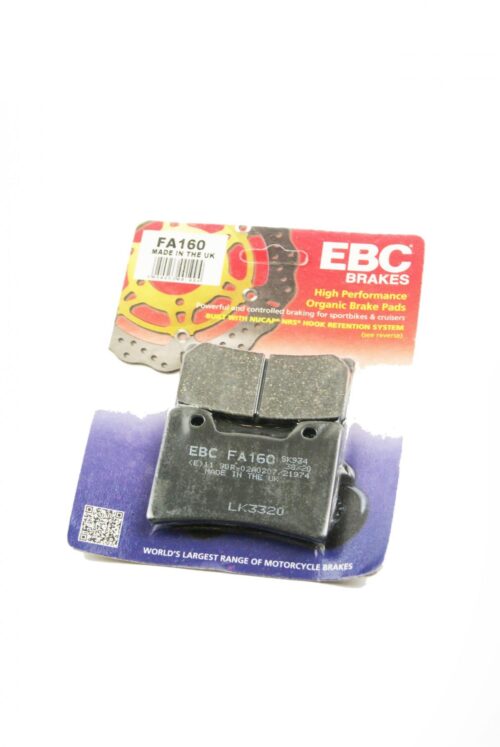 BRAKE PADS SEMI-METALLIC FA160, EBC