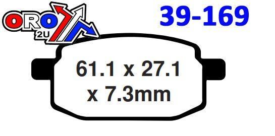 BRAKE PADS STD FA169 EBC - Image 2