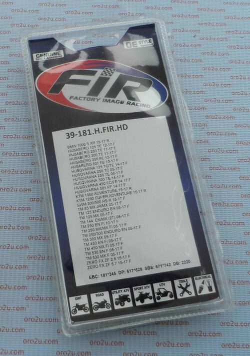 BRAKE PADS SINTERED METAL HD, MX-D EXTREME, DB2220.OR-D, BP022DDDB