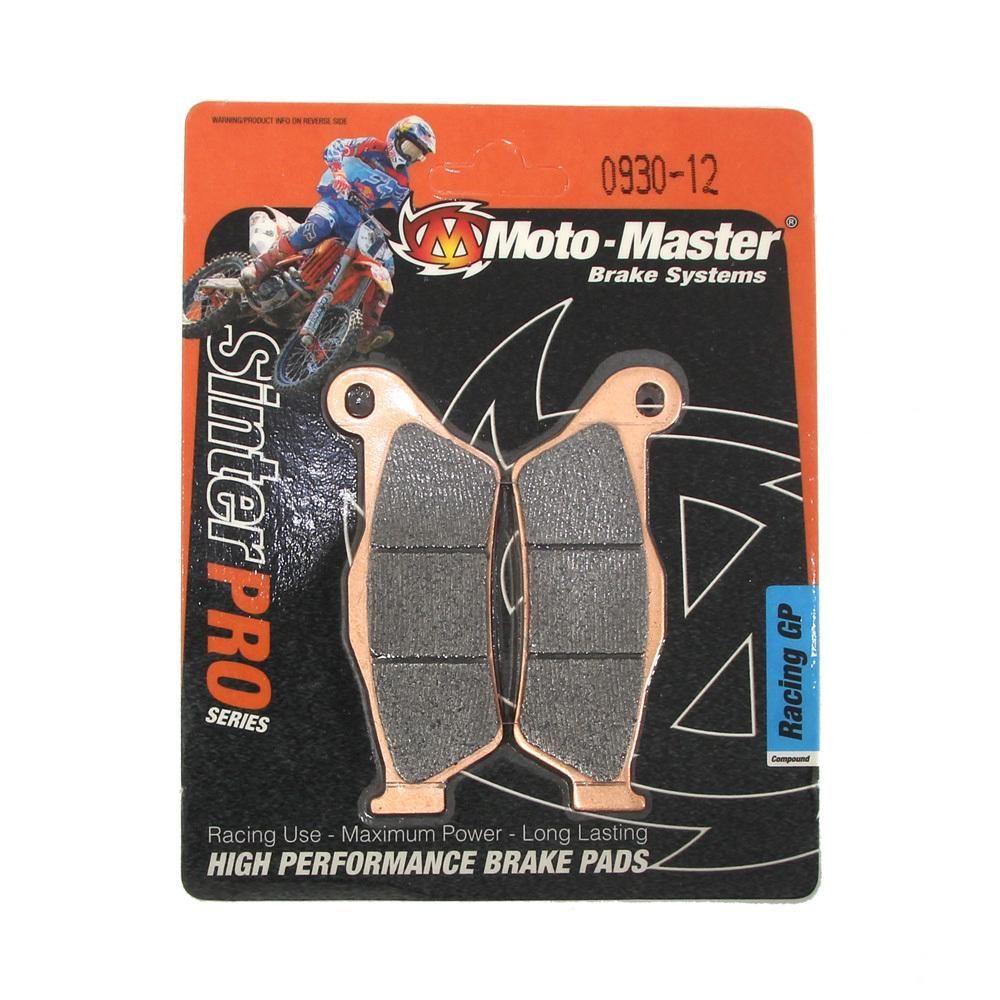 BRAKE PADS SINTERED RACING, MOTO-MASTER 093012, 39-181