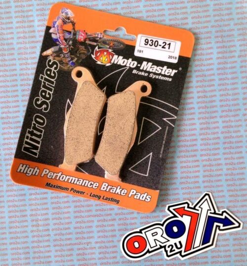 BRAKE PADS SINTERED NITRO, MOTO-MASTER 093021, 39-181
