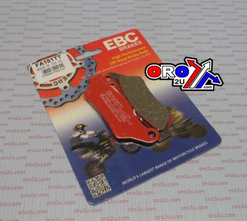 BRAKE PADS STD FA181HH EBC, FA181HH EBC CARBON BASED