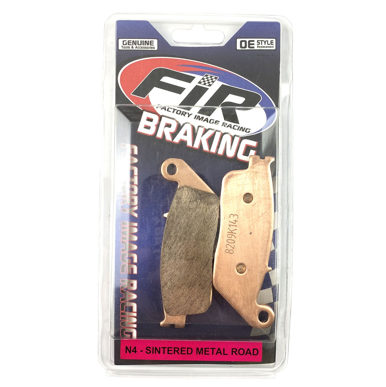BRAKE PADS SINTERED METAL N4, RD-N4 HIGH FRICTION, DB2079.RD-ER, BP143X00F - Image 2