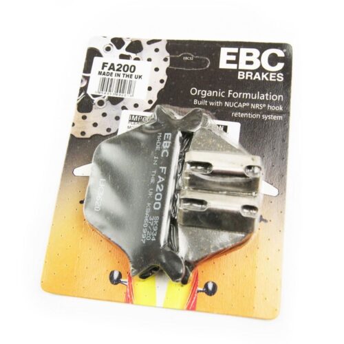 BRAKE PADS STD KEVLAR ORGANIC, EBC FA200 HARLEY DAVIDSON