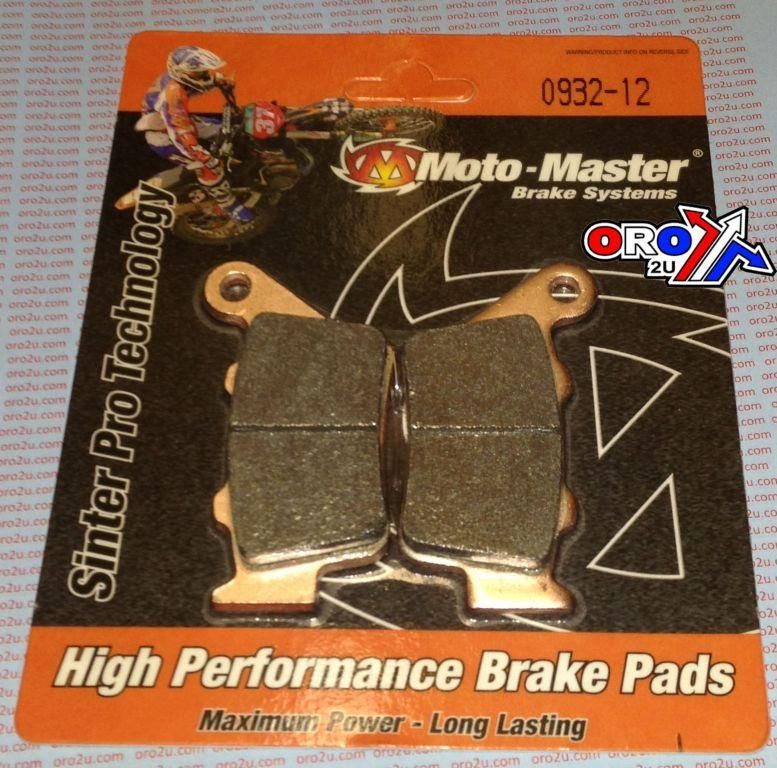 BRAKE PADS SINTERED RACING, MOTO-MASTER 093212 41-622.H.MM, 39-208 - Image 3