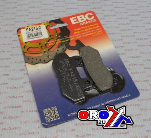 BRAKE PADS FA215/2 EBC, EBCFA215/2HH