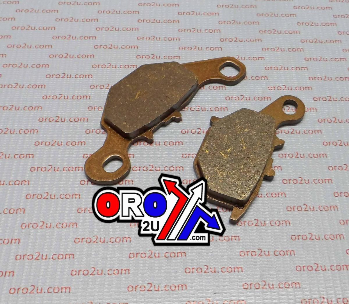 BRAKE PADS DISC SEMI METALLIC, KYOTO S2009 BLACK - Image 2