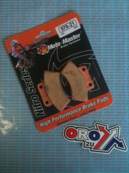 BRAKE PADS SINTERED NITRO, MOTO-MASTER 097621, 39-232, 41-909.H.NITRO