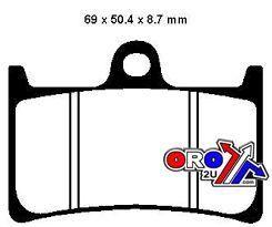 BRAKE PADS SINTERED METAL, SIFAM S1033N, FA252
