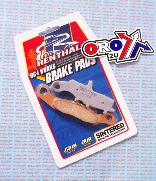 BRAKE PADS SINTERED RC-1, RENTHAL BP-105, 41-326.H.REN, 39-258 BP105 WORKS