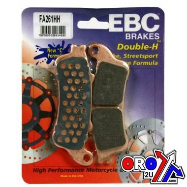 BRAKE PADS SINTERED METAL HH, EBC FA261HH