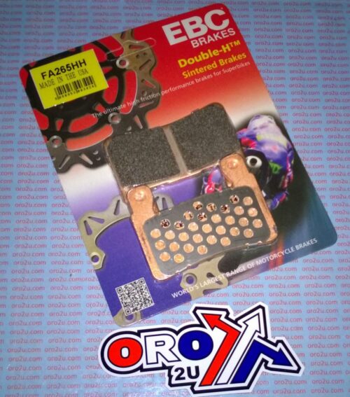 BRAKE PADS SINTERED METAL, EBC FA265HH