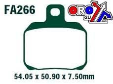 BRAKE PADS SINTERED METAL, EBC FA266HH