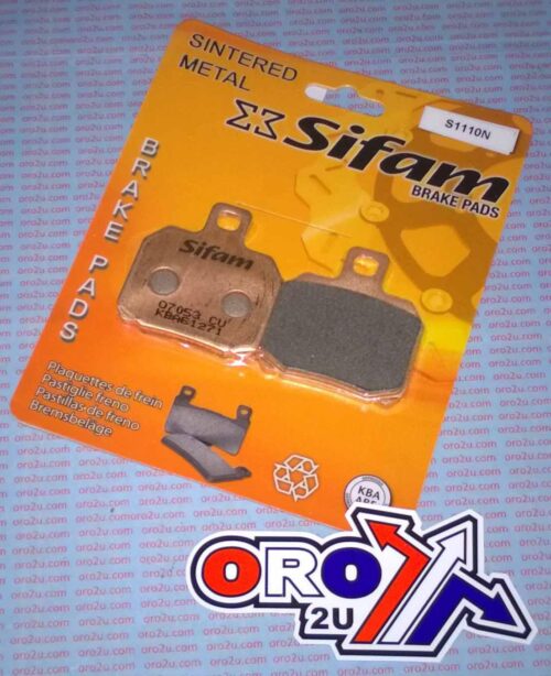 BRAKE PADS SINTERED METAL, SIFAM S1110N (FA266)