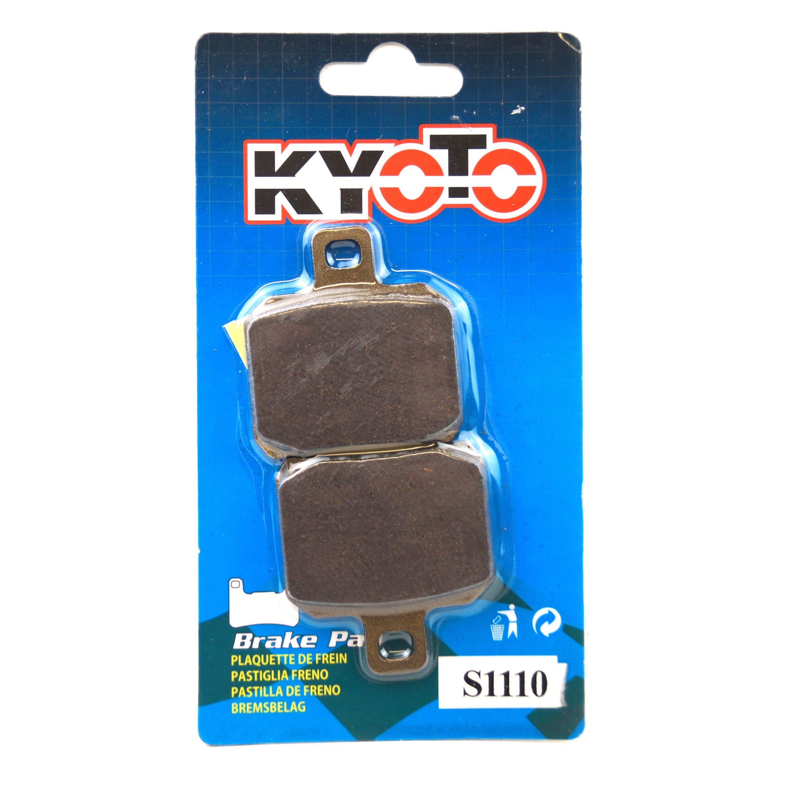 BRAKE PADS DISC SEMI-METAL, KYOTO S1110 (FA266) - Image 2