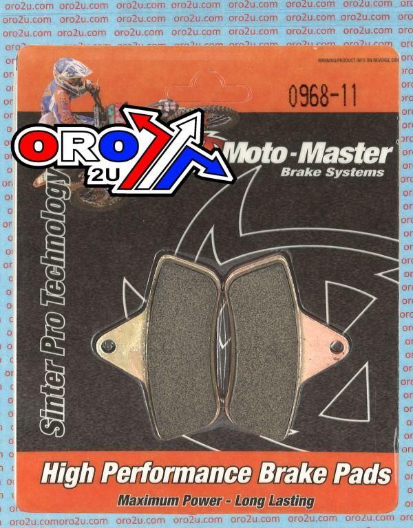 BRAKE PADS MOTO-MASTER, SEMI-METALLIC STD 096811