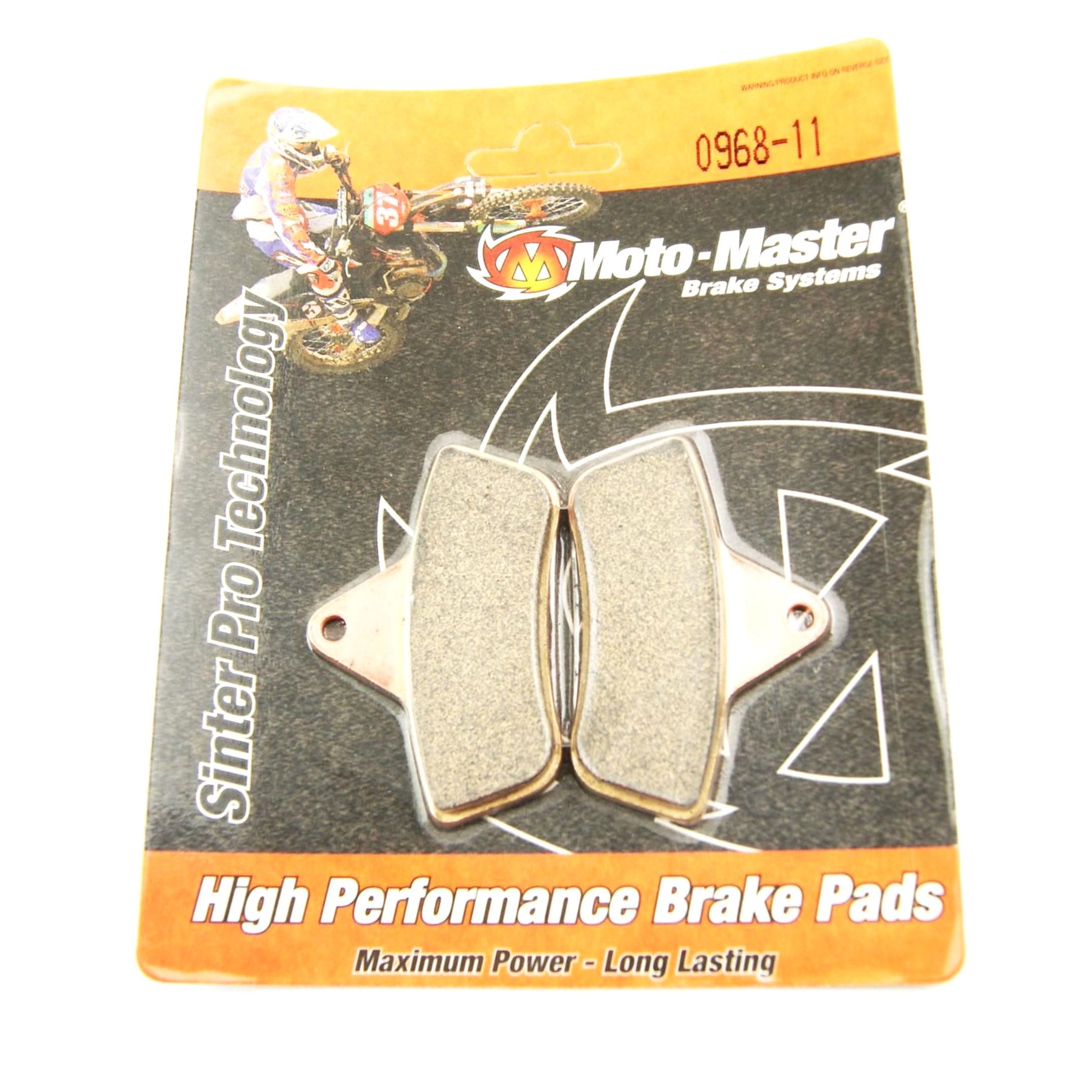 BRAKE PADS MOTO-MASTER, SEMI-METALLIC STD 096811 - Image 3
