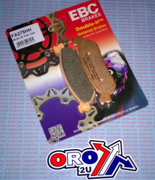 BRAKE PADS SINTERED METAL, EBC FA275HH