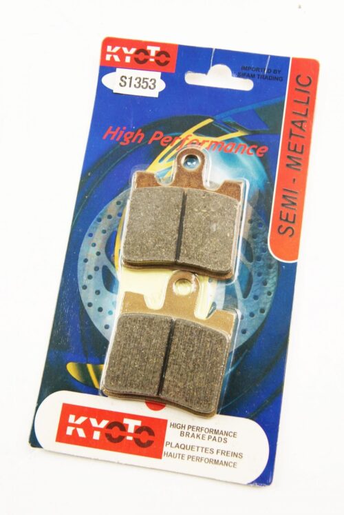 BRAKE PADS SEMI-METAL FRONT, KYOTO S1353 (FA283)