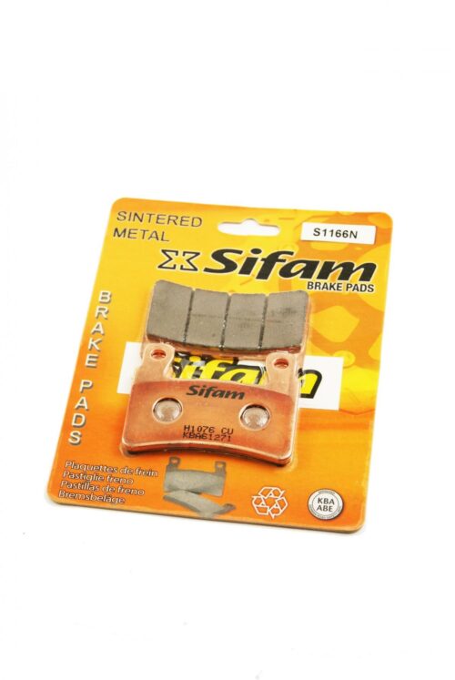 BRAKE PADS SINTERED METAL, SIFAM S1166N GOLD