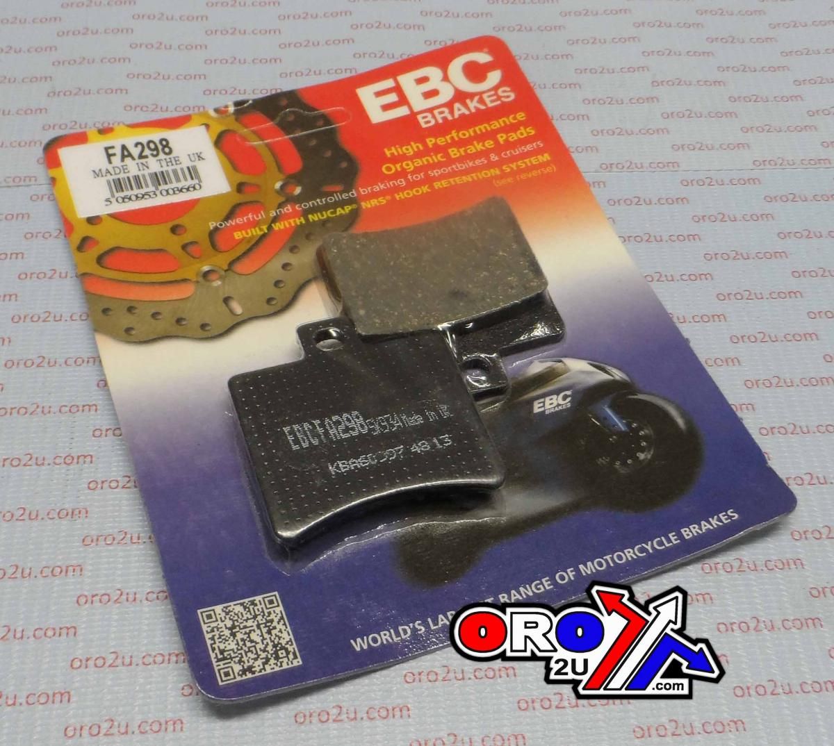 BRAKE PADS STD FA298 EBC