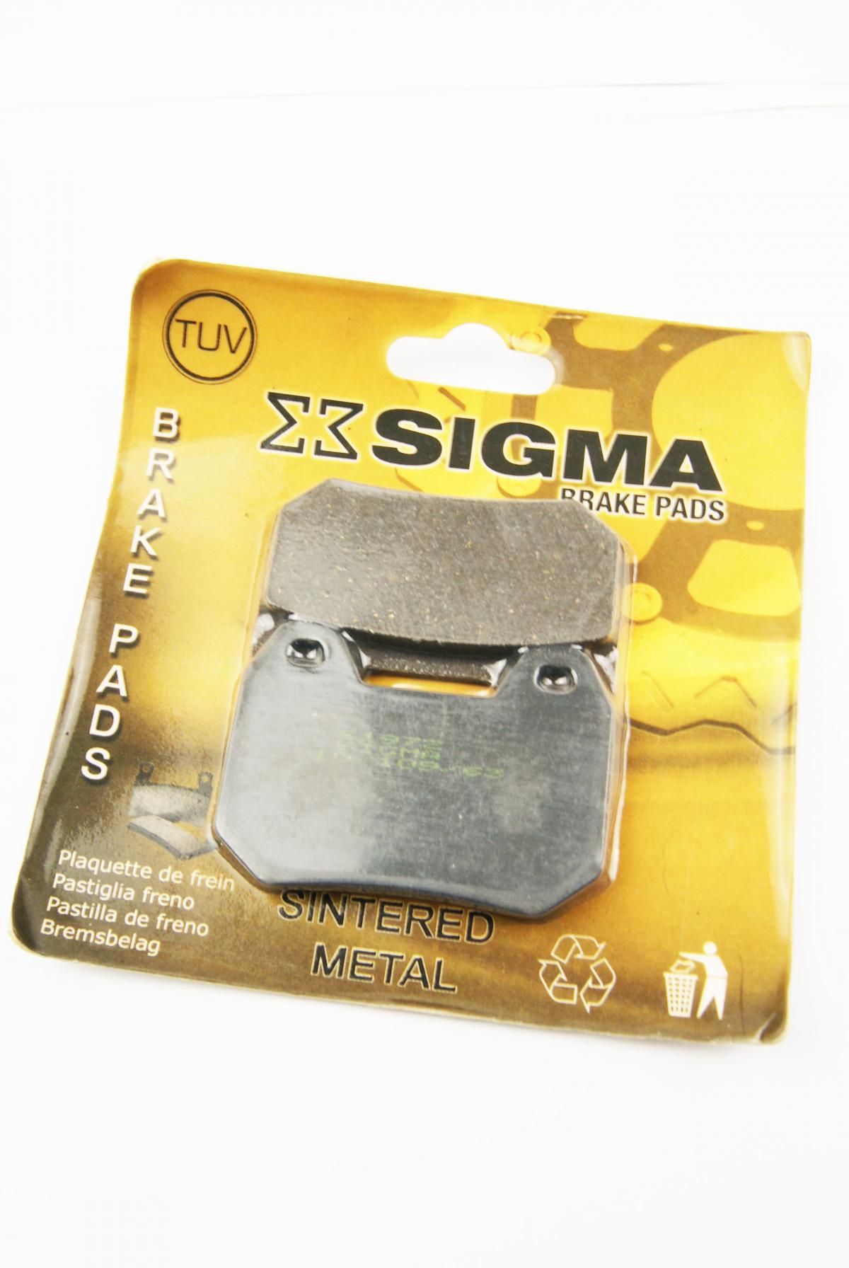 BRAKE PADS SINTERED METAL GOLD, SIFAM S1972N (EBC FA304HH), 39-304 - Image 2