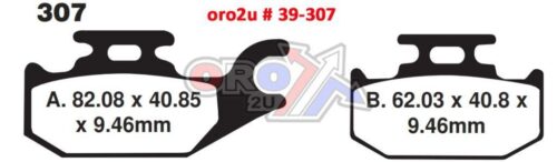 BRAKE PADS Bombardier, MOTO-MASTER 094211