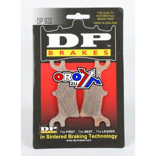 BRAKE PADS DP BRAKES HARD, DP932 Premium Sintered, 39-314 - Image 2