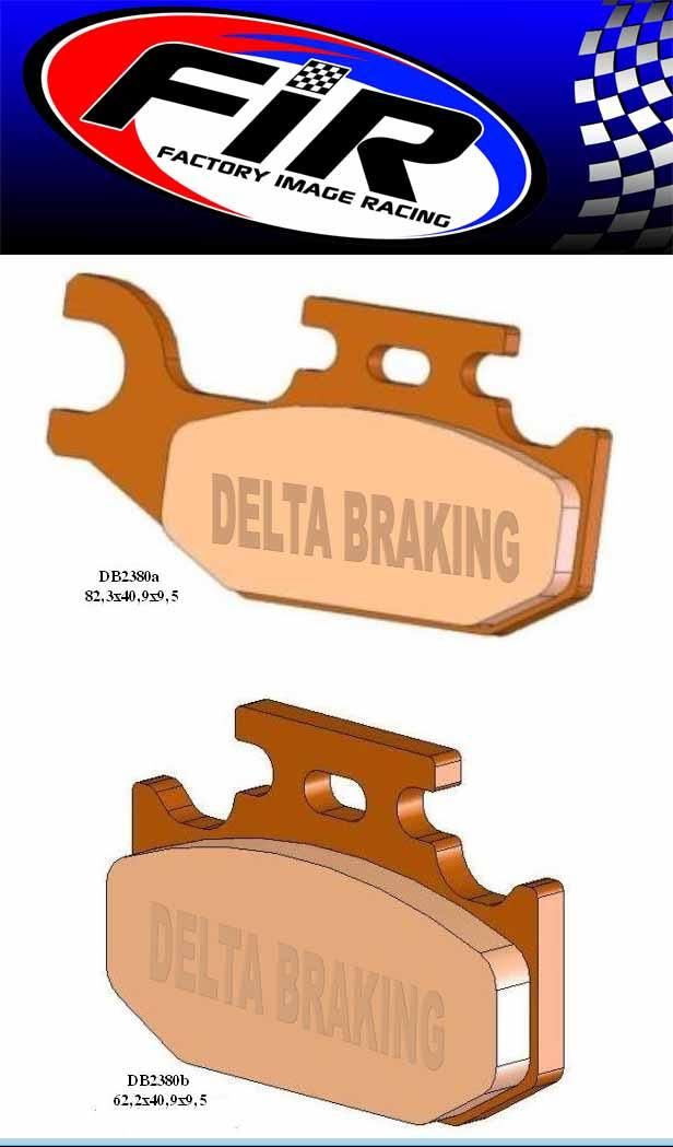 BRAKE PADS SINTERED METAL HD, QD-D EXTREME, DB2380 QD-D, BP038DDDD - Image 3