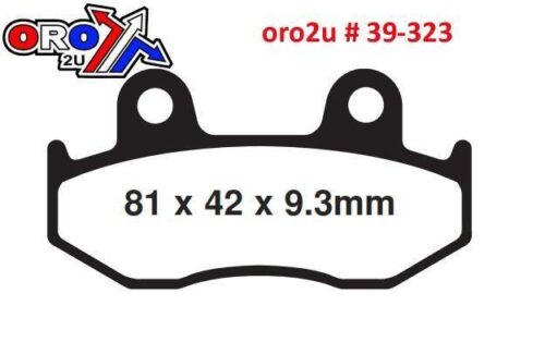 BRAKE PADS DP BRAKES HARD, DP966 Premium Sintered