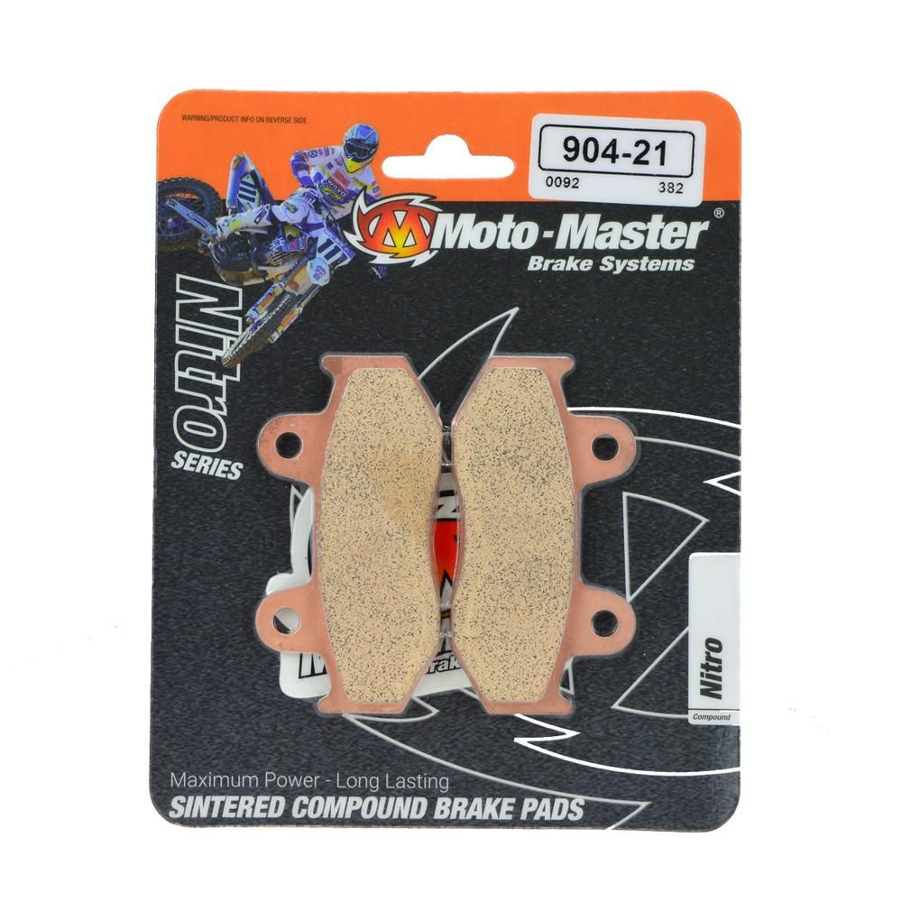 BRAKE PADS SINTERED NITRO, MOTO-MASTER 090421, 39-323 - Image 2