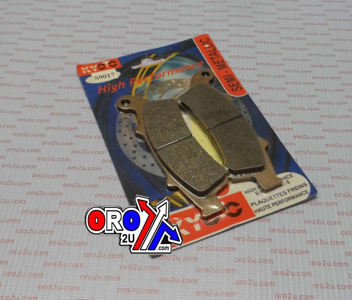 BRAKE PADS STD SEMI-METAL, KYOTO S9017 BLACK (EBC FA324) - Image 4