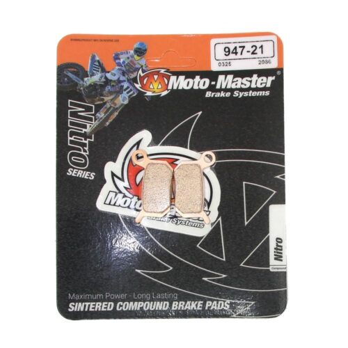 BRAKE PADS SINTERED NITRO, MOTO-MASTER 094721, 39-325, 41-924.H.NITRO