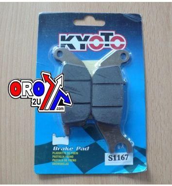 BRAKE PADS STD SEMI-METAL, KYOTO S1167 (EBC FA343) BLACK - Image 2