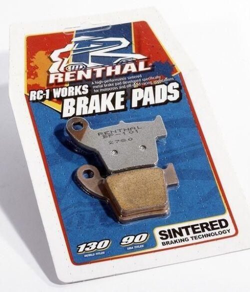 BRAKE PADS SINTERED RC-1, RENTHAL BP-101, 41-921.H.REN, 39-346, DP101