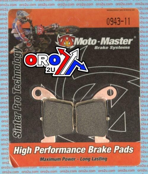 BRAKE PADS STD MOTO-MASTER 94311 SEMI-METALLIC STD
