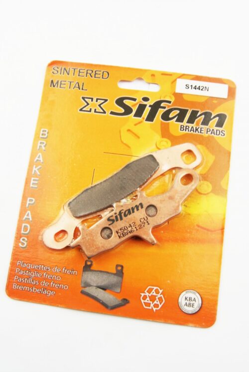 BRAKE PADS DISC SINTERED METAL, SIFAM S1442N (EBC FA349HH)
