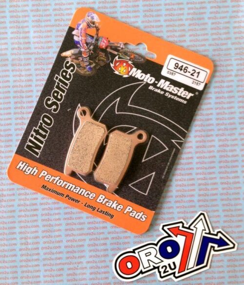 BRAKE PADS SINTERED NITRO, MOTO-MASTER 094621, 39-357
