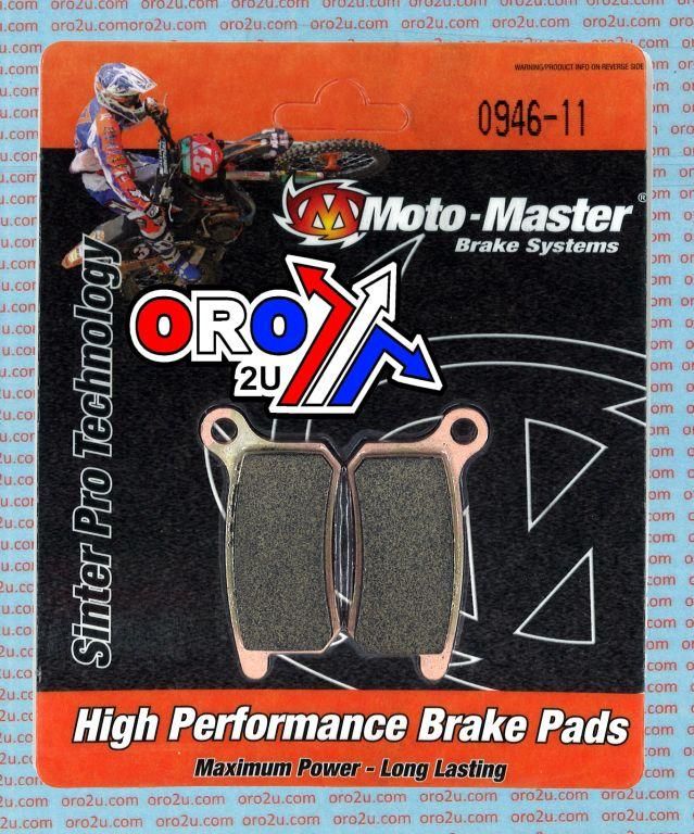 BRAKE PADS STD MOTO-MASTER, SEMI-METALLIC STD 094611 - Image 2
