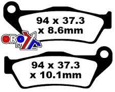 BRAKE PADS SINTERED METAL, SIFAM S1082N (FA363)