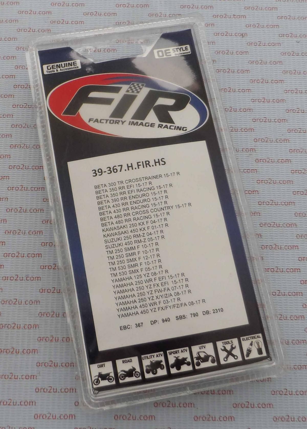 BRAKE PADS SINTERED METAL HS, MX-N HIGH FRICTION, DB2310 BP031T05B - Image 4