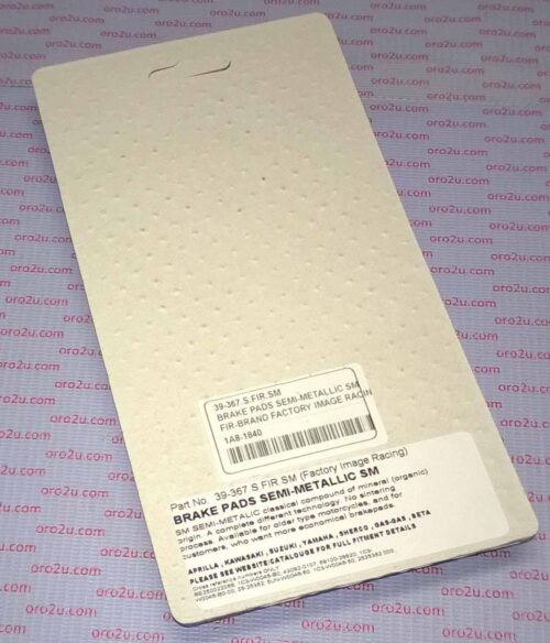 BRAKE PADS SEMI-METALLIC SM DB2310 SM, BP031SM0F