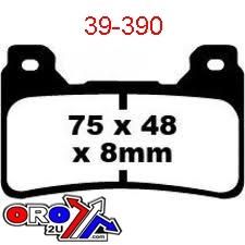 BRAKE PADS SINTERED METAL EBC, EBC FA390HH, 39-390