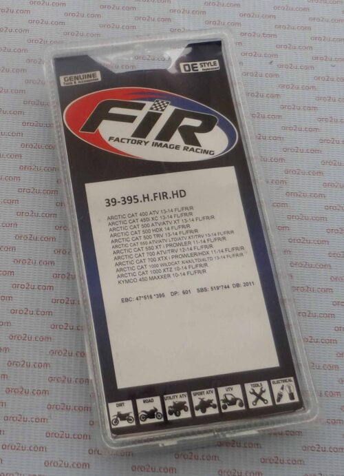 BRAKE PADS SINTERED METAL HD, QD-D EXTREME, DB2011.OR-D, BP079DDDD