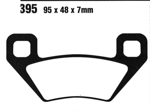 BRAKE PADS MOTO-MASTER, SEMI-METALLIC STD 097211