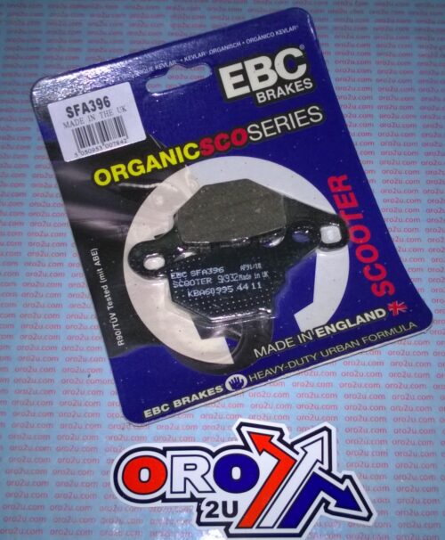 BRAKE PADS STD SCOOTER ORGANIC, EBC SFA396