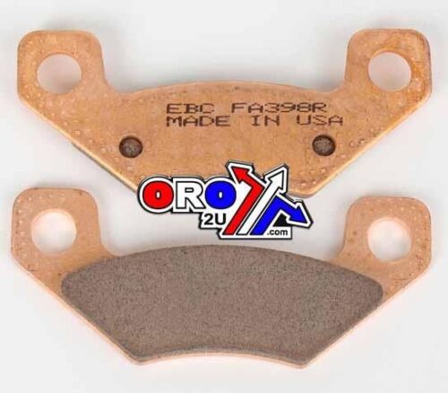 BRAKE PADS SINTERED METAL EBC, EBC FA398R, 39-398