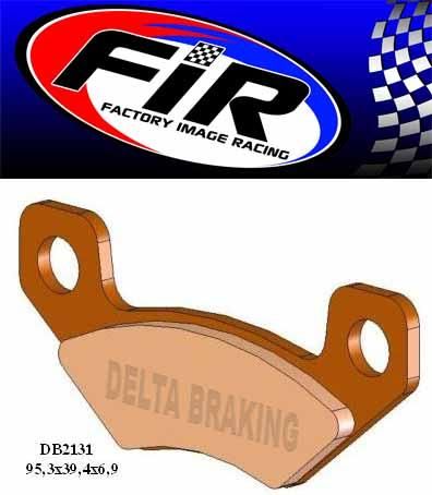 BRAKE PADS SINTERED METAL HD, QD-D EXTREME, DB2131 QD-D, BP197DDDD